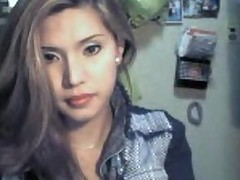Asian girl stripped on webcam